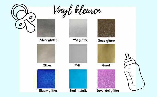 Gepersonaliseerd kerstornament. Gemaakt van een 7cm schijf van acryl. Hierop wordt met zwart vinyl de eerste letter van de naam bedrukt. De naam en het geboorte jaar worden in een kleur vinyl naar keuze gemaakt. Een leuk kerstcadeau.