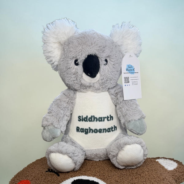 Gepersonaliseerde bedrukte Koala knuffel